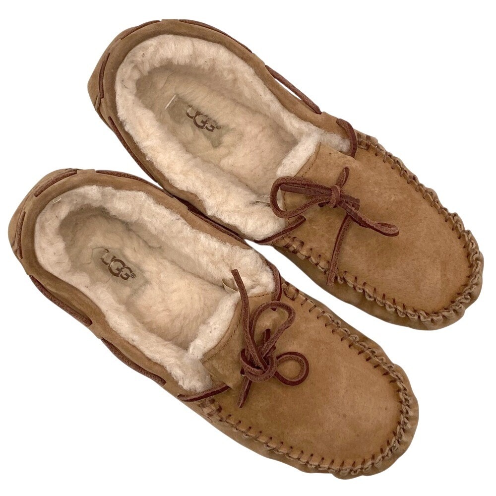 UGG Dakota Slippers‎ Women 9 Suede Chestnut Moccasin